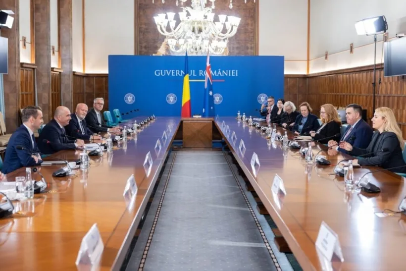 Premierul Ilie Bolojan, întâlnire cu o delegație parlamentară din Australia