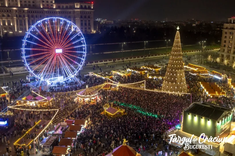 Bucureștiul-Capitala sărbătorilor de iarnă