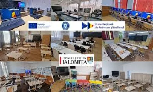 Proiect de investiții finalizat, în rețeau educațională din Ialomița