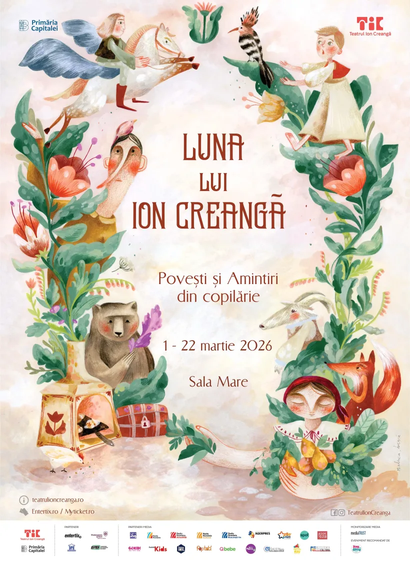 Primăvara a început cu o nouă ediție „Luna lui Ion Creangă – Povești și Amintiri din copilărie”
