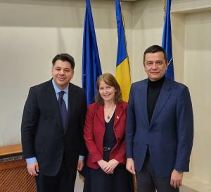 Ambasadorii SUA din România și din Grecia, primiți de ministrul Transporturilor, Sorin Grindeanu