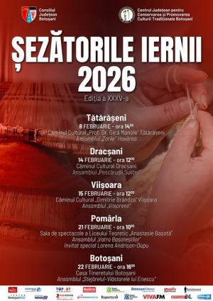 Șezătorile iernii în Botoșani