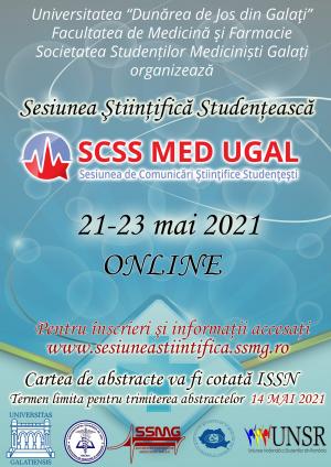 „MEDUGAL 2021” - Sesiunea de Comunicări Științifice Studențești a mediciniștior gălățeni