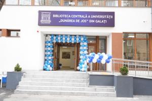 O bibliotecă nouă, de 1,5 milioane de euro, inaugurată la Universitatea „Dunărea de Jos” din Galați