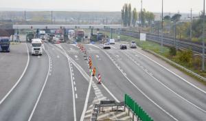 Restricții de circulație pe A2, în zona Fetești, pentru reparații asfaltice