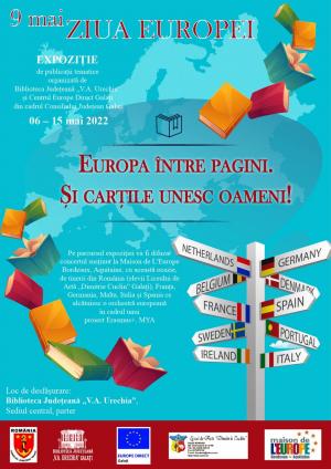 „Europa între pagini. Și cărțile unesc oameni!” - expoziție de publicații tematice