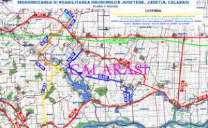 Cel mai amplu proiect de infrastructură rutieră din județul Călărași