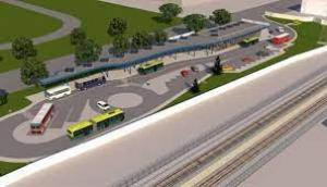 Centrul intermodal de transport integrat cu sistem park-and-ride, din Buzău