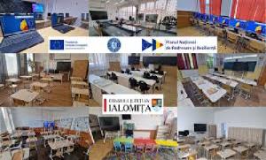 Proiect de investiții finalizat, în rețeau educațională din Ialomița