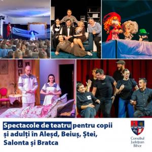 Noi spectacole de improvizație în județul Bihor