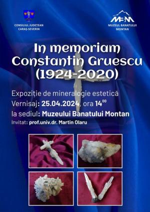 Expoziție de mineralogie In Memoriam, în Caraș-Severin
