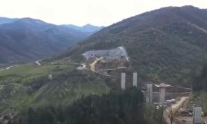 Încep săpăturile la un nou tunel pe autostrada Sibiu-Pitești