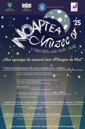 „NOAPTEA MUZEELOR” - „Mai aproape de oameni într-o Noapte de Mai”