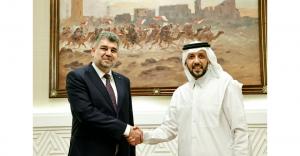 Șeicul Mohammed bin Zayed Al Nahyan, liderul Emiratului Abu Dhabi, l-a primit pe premierul Marcel Ciolacu