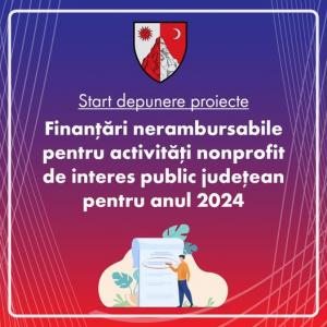 Start depunere proiecte pentru finanțări nerambursabile- Legea nr. 350/2005