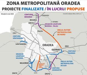 Licitație pentru „Inelul Rutier Metropolitan de Nord” în Oradea