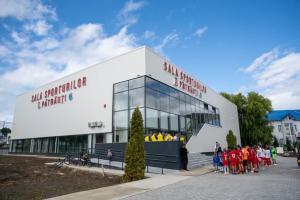Inaugurarea Sălii Sporturilor din Pătrăuți