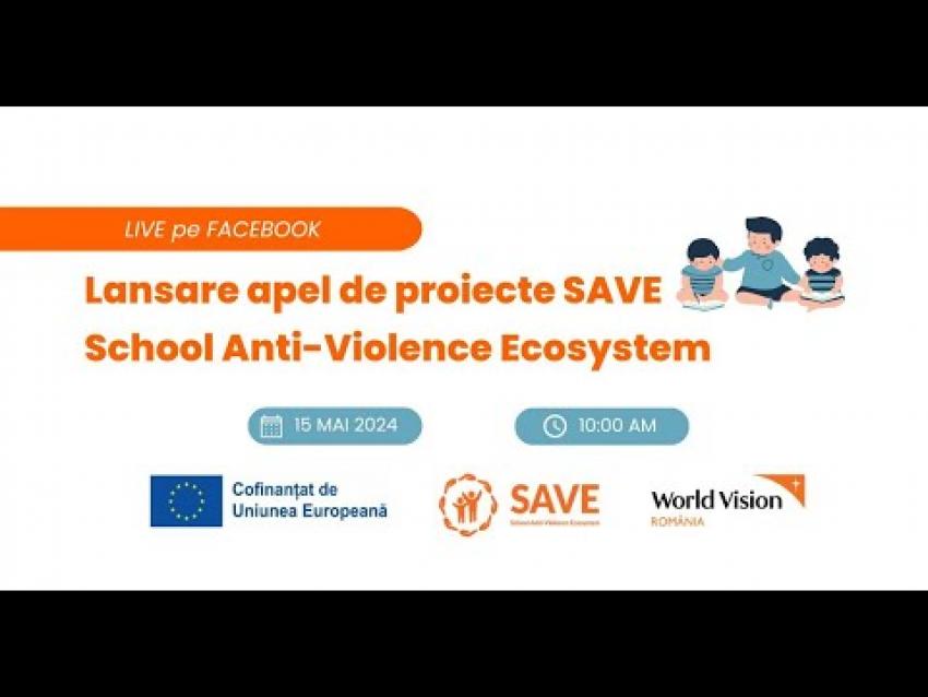 Peste un milion de euro, granturi pentru combaterea violenței școlare, în cadrul Programului SAVE
