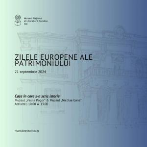 Zilele Europene ale Patrimoniului la Iași