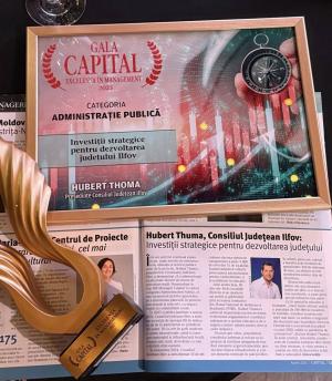 Gala Capital - Excelență în Management pentru președintele CJ Ilfov