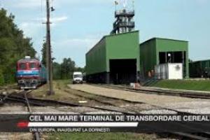 Cel mai mare terminal de transbordare a cerealelor din Europa, la Suceava