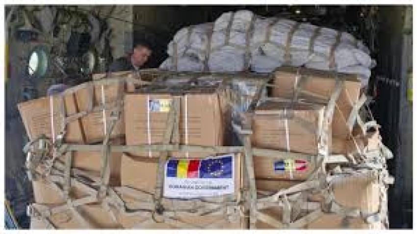 România participă la mecanismul european de protecție civilă cu un transport de alimente și echipamente pentru Liban
