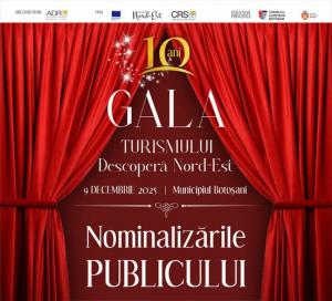Gala Turismului „Descopera Nord-Est” Consiliul Județean Botoşani