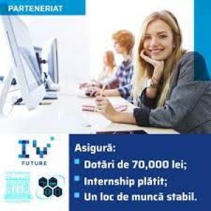 25 de studenți danubieni ai noii Facultăți de Științe Aplicate au primit burse de studiu și un stagiu de pregătire în cadrul Academiei IV FUTURE